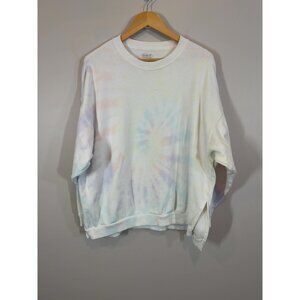 American Eagle Tie Dye Sweatshirt Women's Size M Crew Neck Long Sleeve Soft